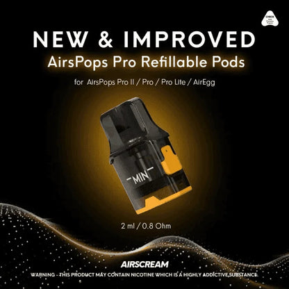 Airspops Pro II 氣泡2代 注油空彈 專用空倉 2ML 一盒兩入