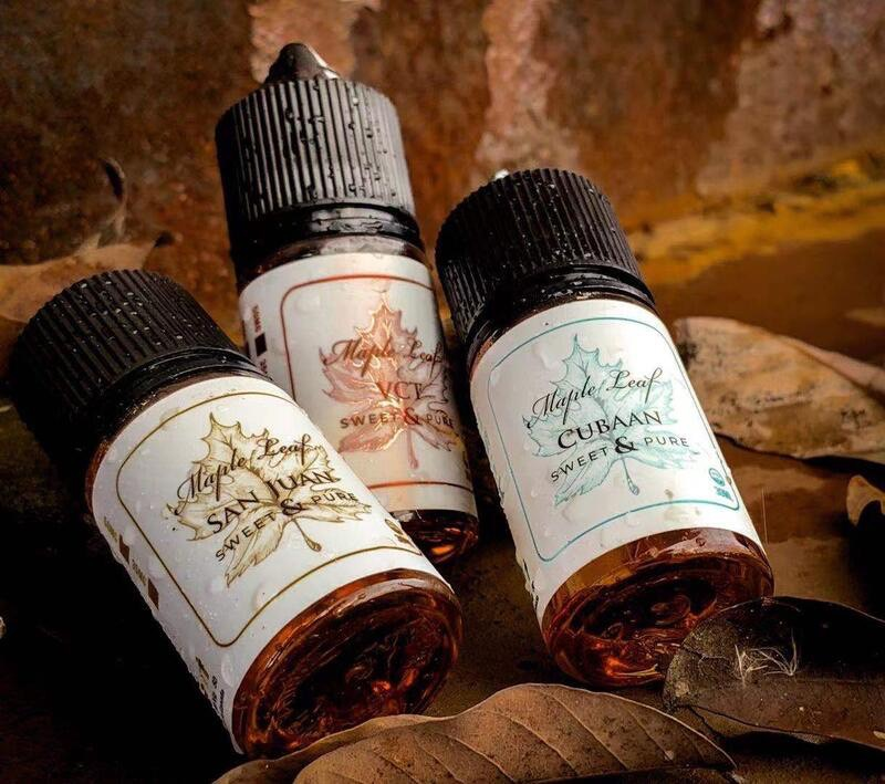 加拿大原裝正品 Maple楓葉煙油 不涼菸油 30ML 35MG