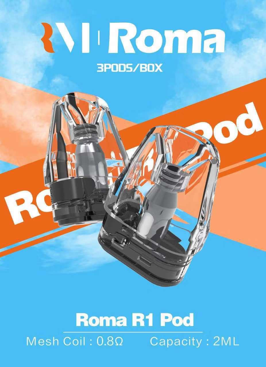 ROMA 羅馬 R1 注油空彈 通用OXVA小蠻牛空倉 2ML 一盒三入