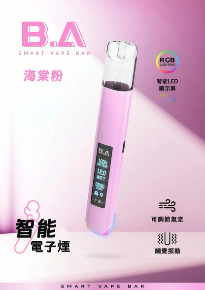 B.A一代通用主機 螢幕顯示 多段調節 電子煙桿