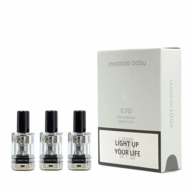 Aspire 酪梨寶寶 Baby vaptio 注油空彈 專用空倉 3.5ML 一盒三入